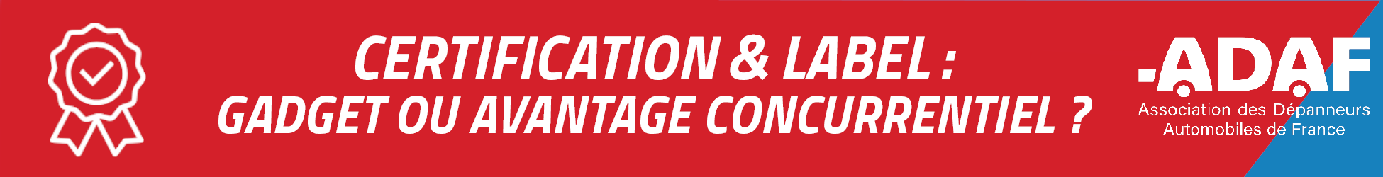 Certification et label, avantage ou gadget